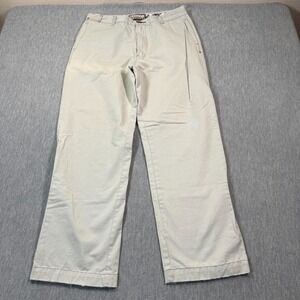 Billabong Pants Men 34x29 Beige Chino‎ Cotton Straight Leg Casual Outdoor Hiking